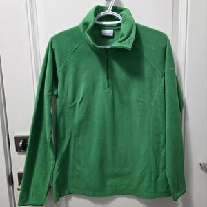 Columbia Green 1/4 Zip Fleece